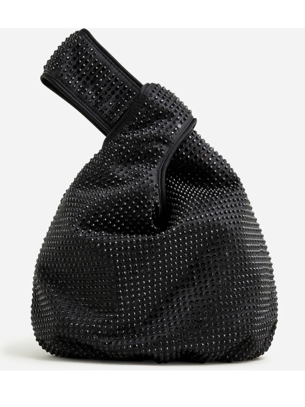 NWT J. Crew Santorini Bag with Crystals - Black
